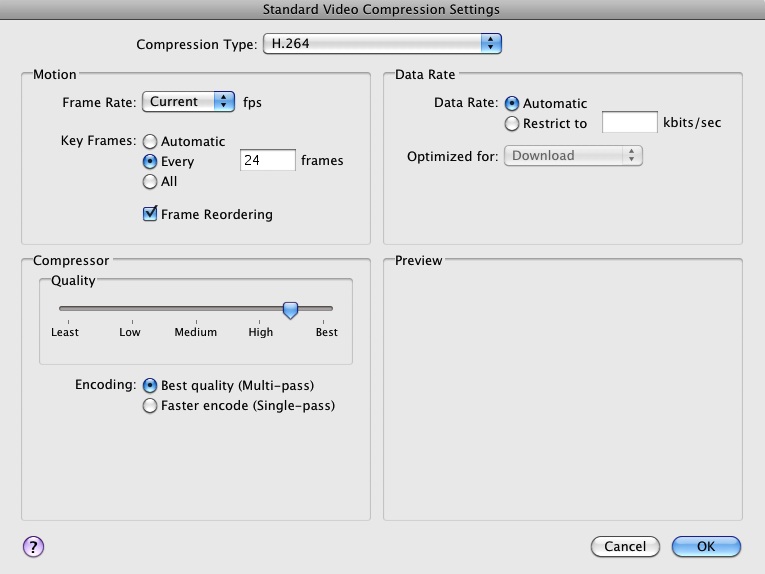 CompressionSettings